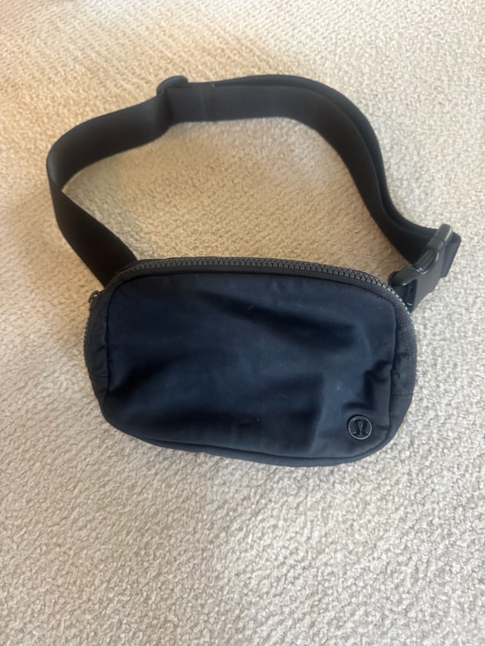 lululemon athletica Black belt bag
